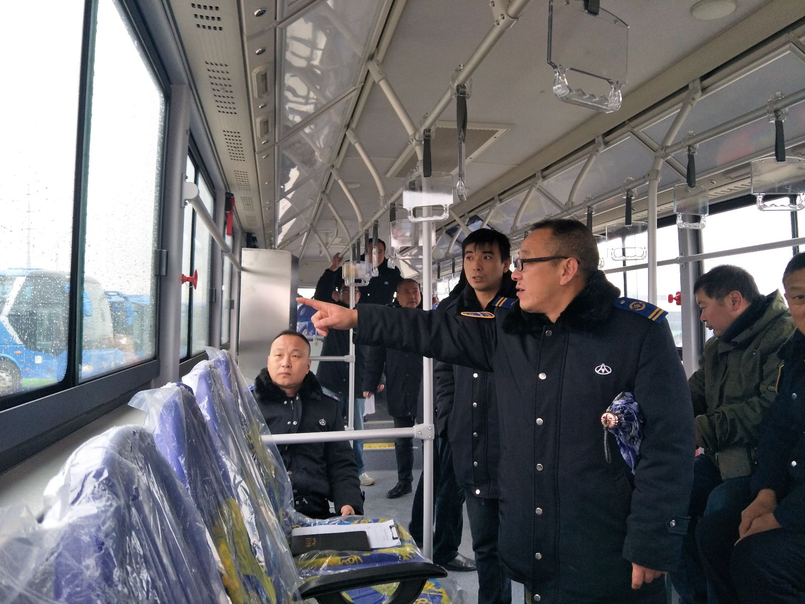 公交集团新浦公司进行新能源车驾驶员技能培训