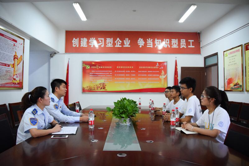 连云港市公交集团积极配合中国地质大学社会实践团完成社会实践任务