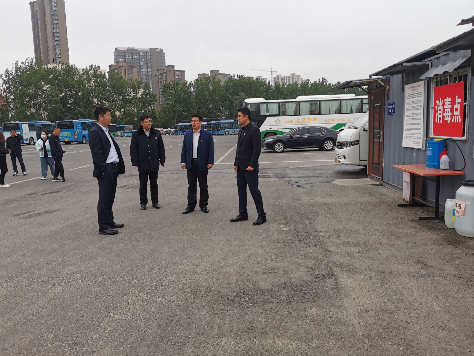 连云港市公交集团持续开展创卫专项督查