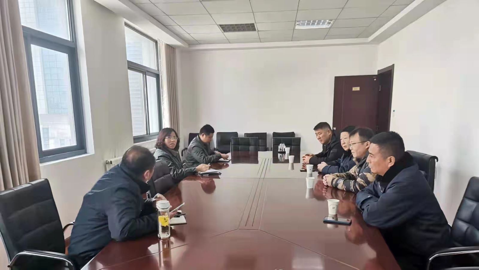 经营发展事业部走访业务单位开展业务调研