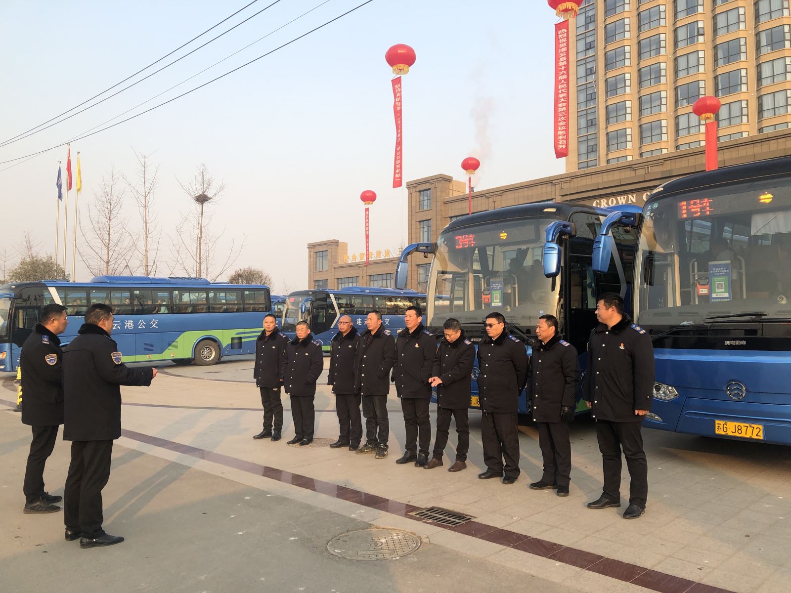 公交集团经营发展事业部做好“灌云县政协会议”运输保障工作