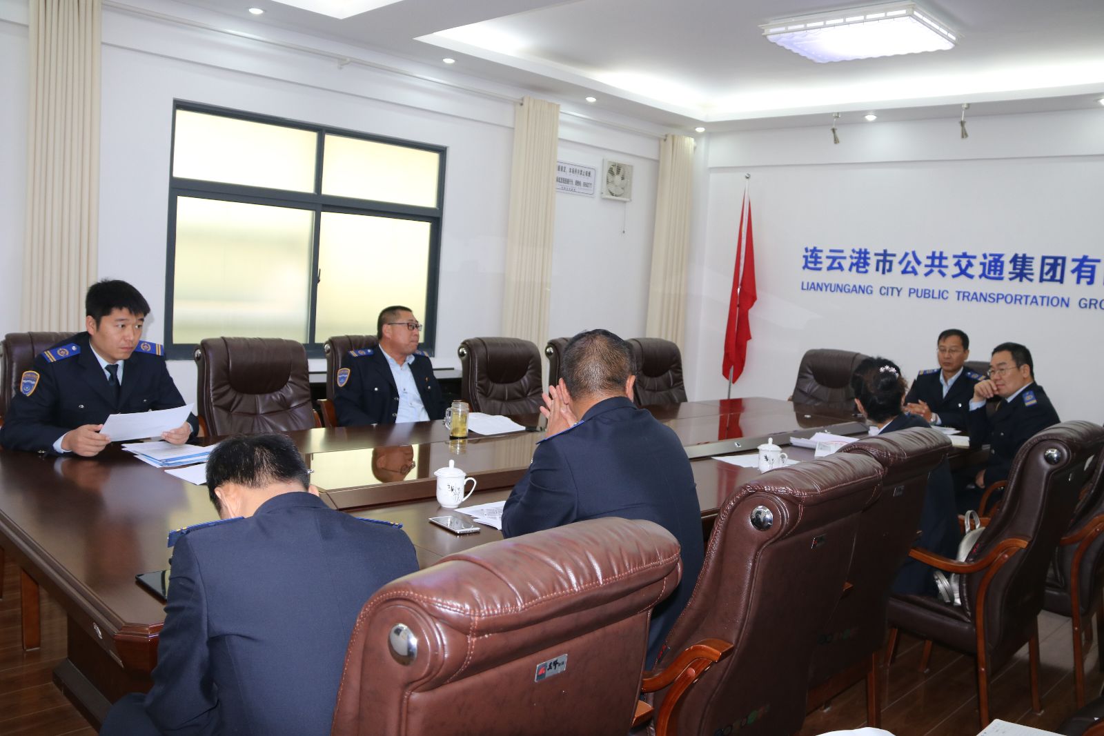公交集团组织召开徐圩马拉松赛交通运输保障工作专题会