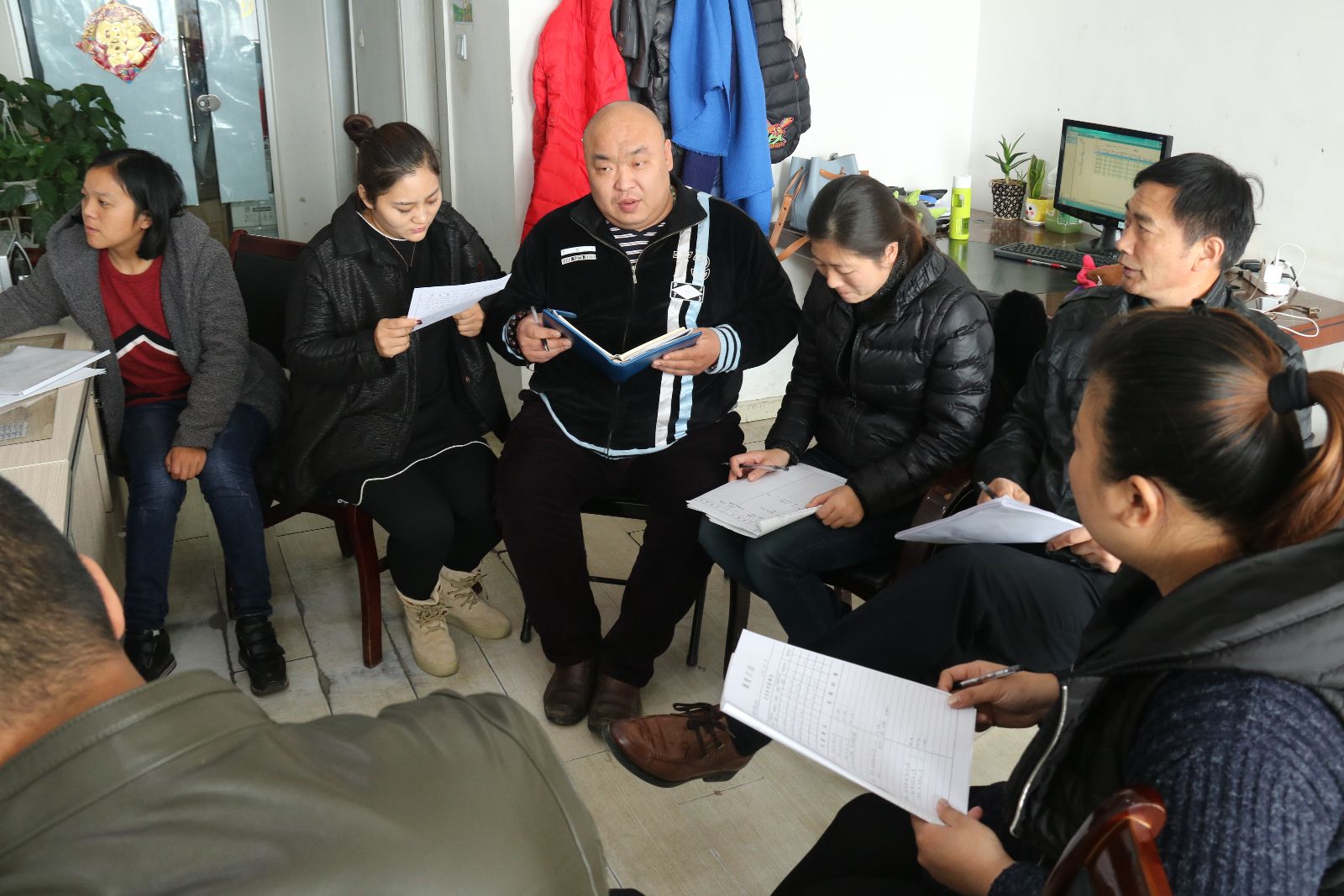 公交新浦公司开展车队与信息中心交流学习活动