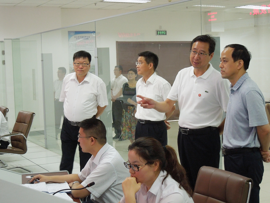 市委组织部常务副部长黄远征调研海通公交