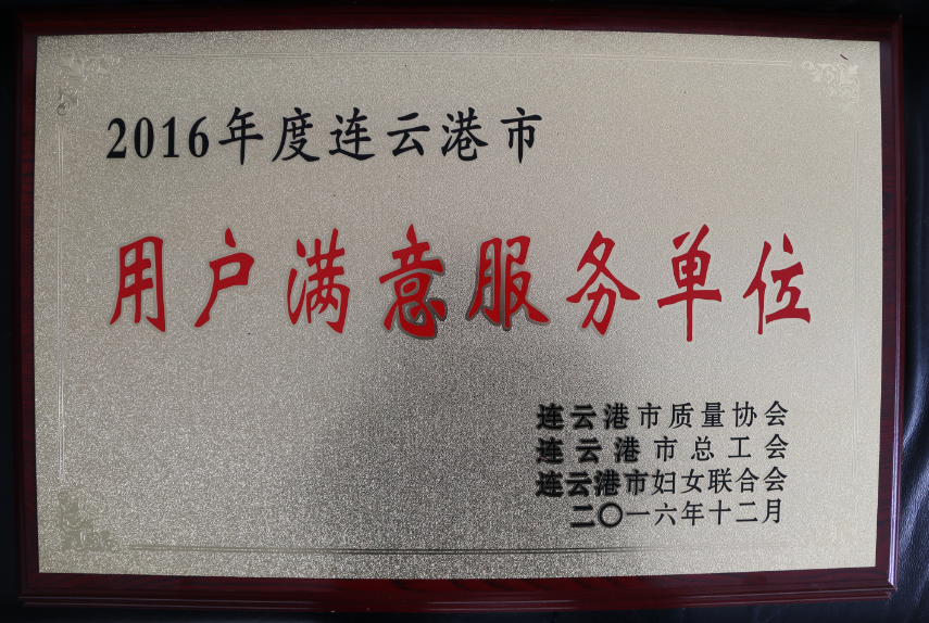 公交集团快速公交公司等单位、个人喜获2016年“连云港市用户满意服务之星”