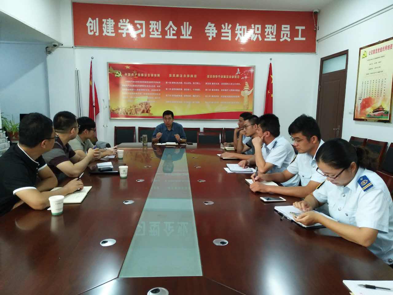 中船重工新能源公司来连考察新能源项目