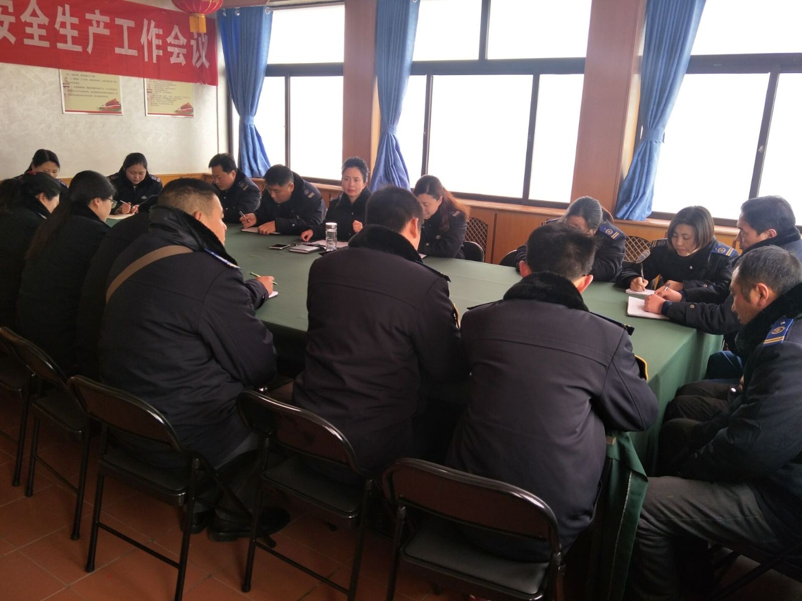 公交集团佳连公司召开2018年节后收心会