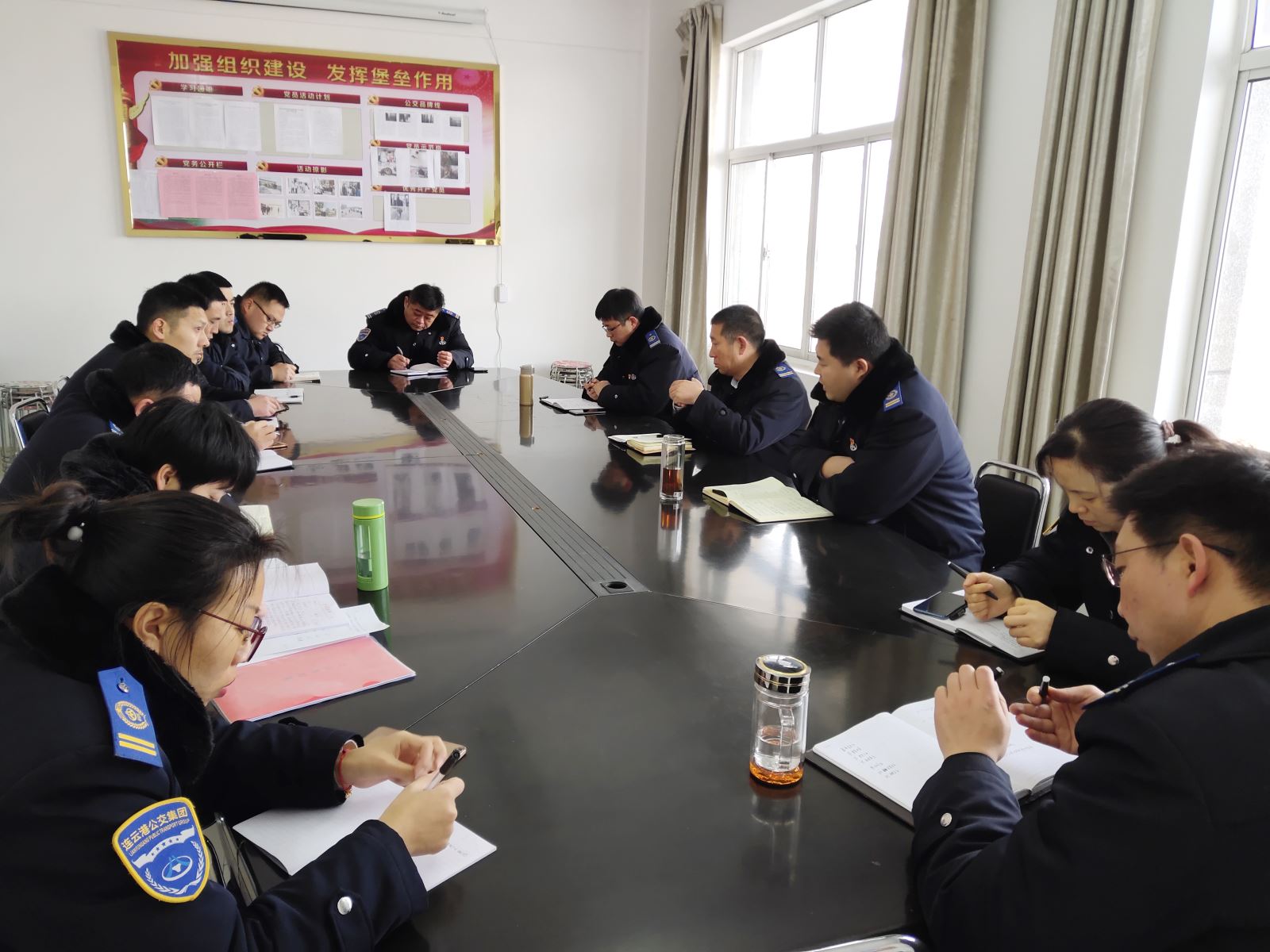 公交集团公交事业二部召开春节节后收心会