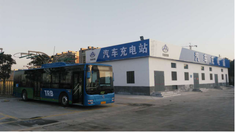 海通公交大力推广应用新能源纯电动车